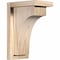 Ekena Millwork Huntington Smooth Corbel w/Backplate, Douglas Fir, 5 1/2"W x 8"D x 12"H COR06X08X12HUN01SDF - alternate 1